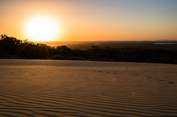Fototapeta na wymiar Sand dune in Australia