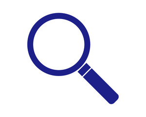 虫眼鏡　ルーペ　拡大鏡　ベクター