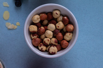 Healthy vegetarian food on a table