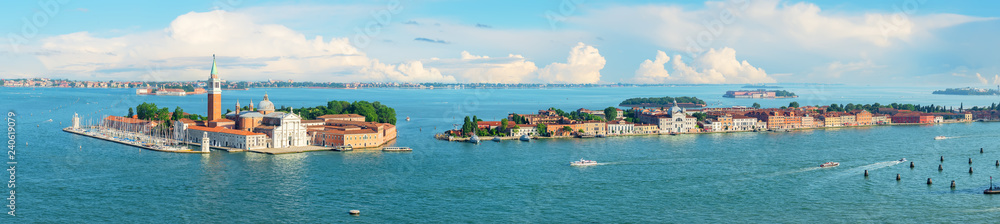 Wall mural Aerial panorama of Venice