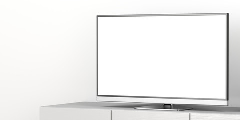 Led tv with blank screen