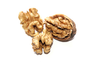 geschälte Walnuss, Echte Walnuss (Juglans regia)