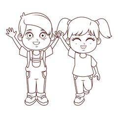 cute children cartoon