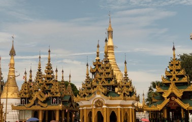 Fototapeta premium Shwedagon Pagoda, Yangon, Myanmar