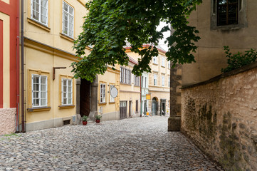 Fototapeta na wymiar Europe's oldest city in the Czech Republic