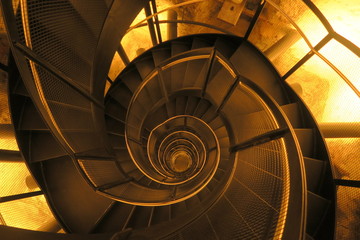 Obraz premium Wendeltreppe