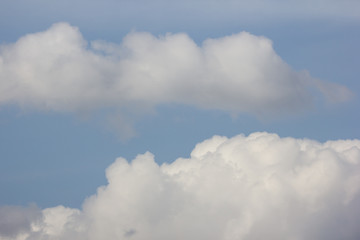 Naklejka na ściany i meble Cloud Scape Cloud from Tropical Sky.