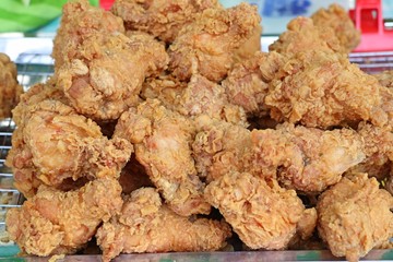 Fried chicken at street food