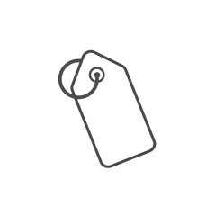 Price Tag icon. Vector illustration, flat design.