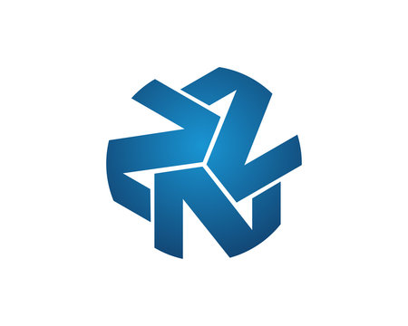 Triple N logo icon template 1