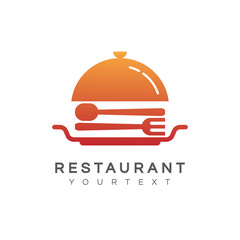 Fototapeta premium restaurant logo design