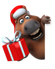 Fun horse - 3D Illustration © Julien Tromeur