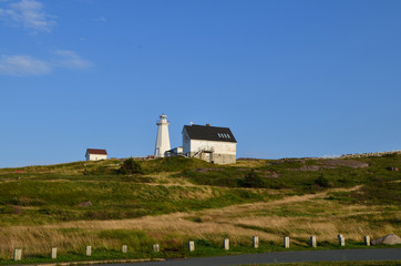 Fototapeta na wymiar Light House Newfoundland