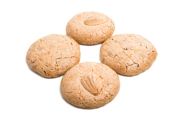coconut cookies isolated