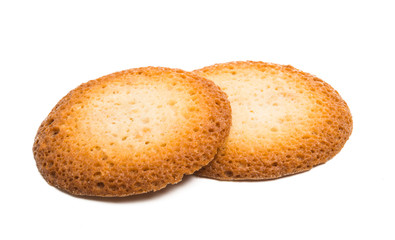 coconut cookies isolated