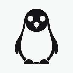 Illustration and icon Penguin