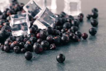 frozen berries black currant