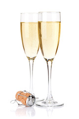 Champagne glasses
