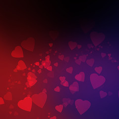 Colorful blurred light leaks abstract digital background. Holographic effect image. Magic glitch texture.