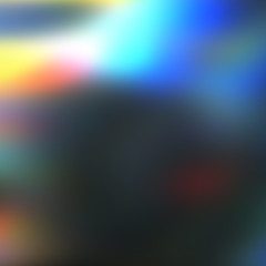 Colorful blurred light leaks abstract digital background. Holographic effect image. Magic glitch texture.