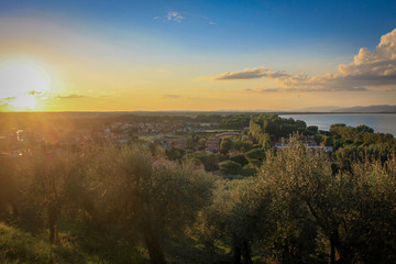 View over Castelione del Largo