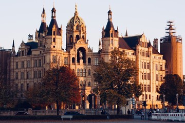Fototapeta na wymiar Schwerin Castle
