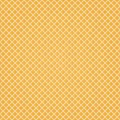 Fototapeta premium Seamless Wafer Background. Appetizing repeat wafer texture. Vector Illustration.