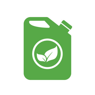 Biofuel Canister Vector Icon