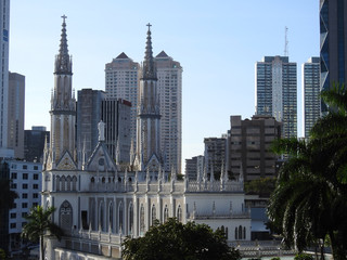 Fototapeta premium Panama City, Manhattan, America.