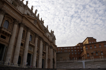 Fototapeta na wymiar façade Vatican