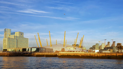 Millenium dome and arena - London, UK