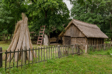 Obraz premium old wooden house