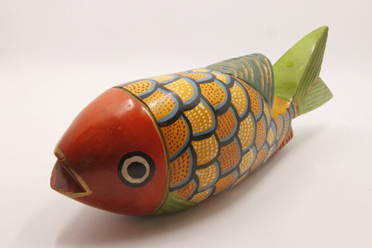 Poisson en bois