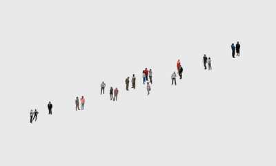 Naklejka premium 3d render of fashion mannequin