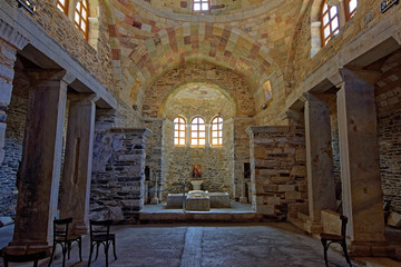 Basilique Panaghia Katapoliani Ile de Paros, Cyclade, Grèce