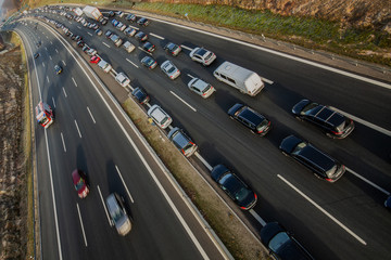 Rettungsgasse