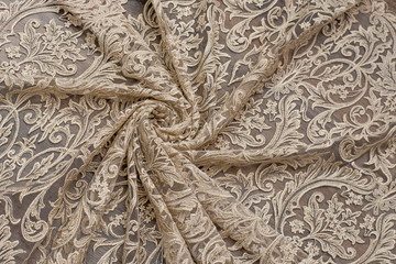 The texture of lace