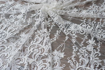 The texture of lace