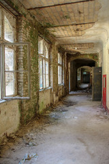 Ruins of Beelitz-Heilstätten Lost place Berlin Brandenburg;