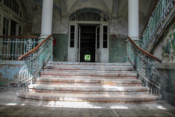 Ruines de Beelitz-Heilstätten Lieu perdu Berlin Brandebourg  