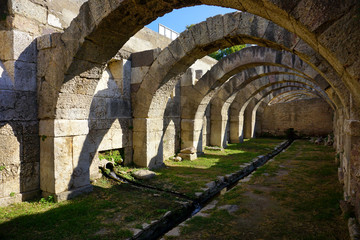 Agora, ancient izmir, Turkey