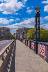 Fototapeta na wymiar Lambeth bridge in Westminster