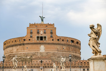 Mausoleum of Hadrian - Castel Sant Angelo in Rome, Italy