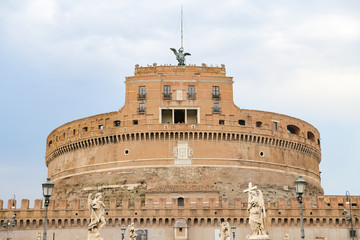 Mausoleum of Hadrian - Castel Sant Angelo in Rome, Italy