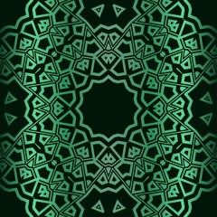 Vector Seamless Pattern With Abstract Floral And Leave Style. Repeating Sample Figure And Line. Paper For Scrapbook.