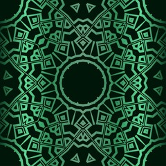 Obraz premium Modern Decorative Seamless Floral Pattern. Vector Colored Illustration. Paper For Scrapbook.