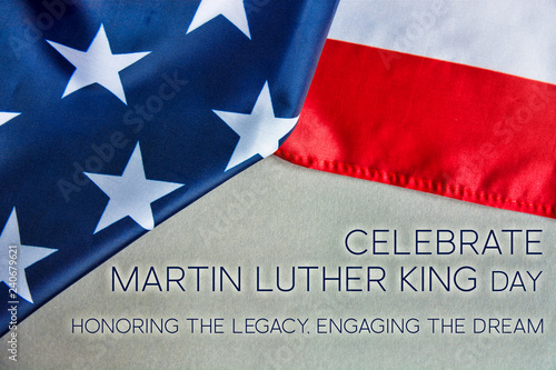 Martin Luther King Day background - Image