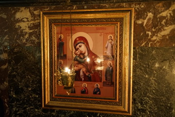 Obraz premium Interior of St. Vladimir's Cathedral in Kiev, Ukraine