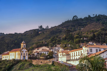 Fototapeta na wymiar View of Ouro Preto, Brazil