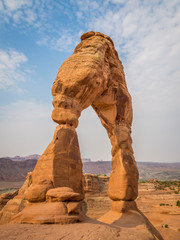 Fototapeta na wymiar Delicate Arch, the famous american landmark